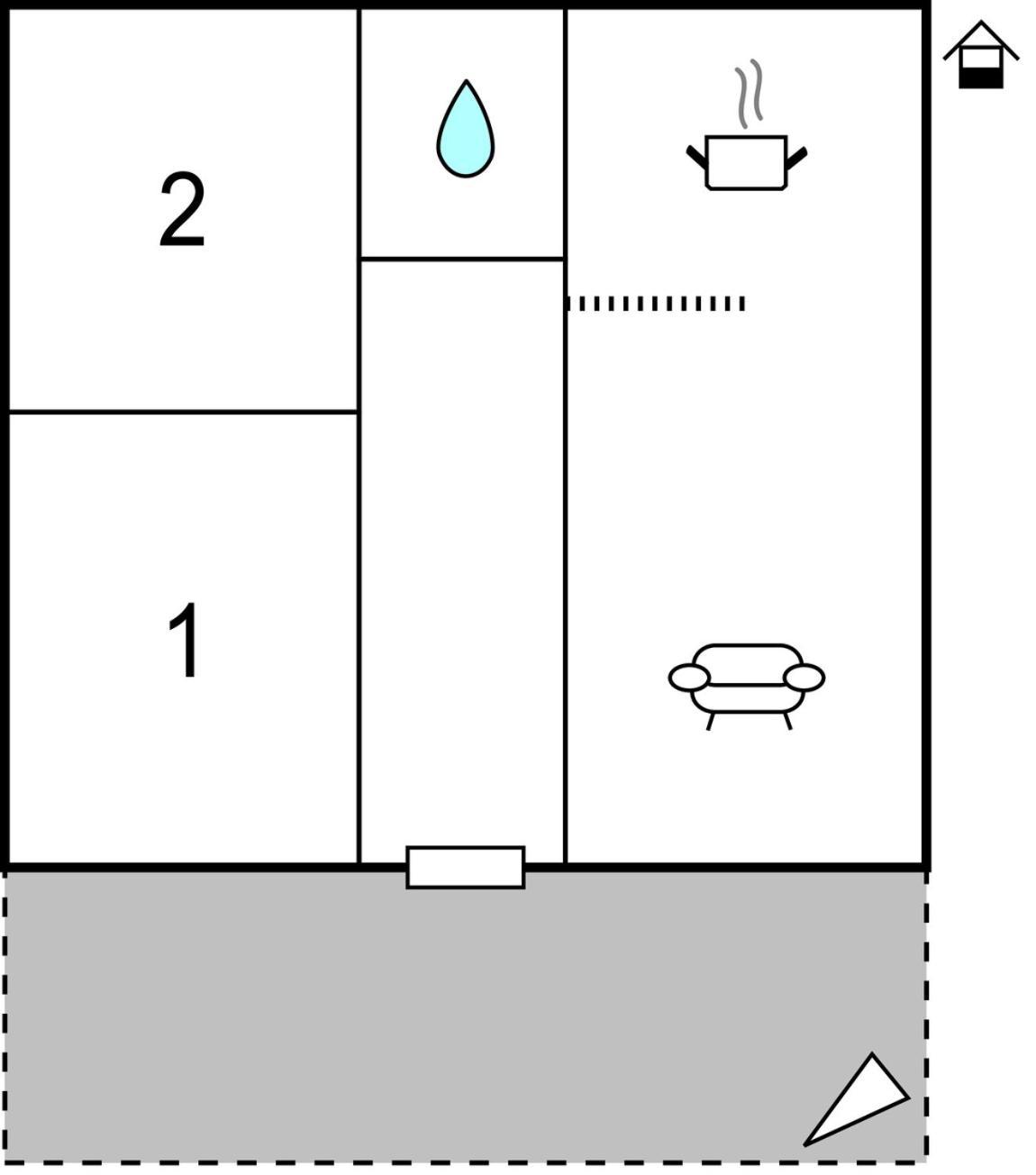 2 Bedroom Cozy Apartment In מרינה מראה חיצוני תמונה